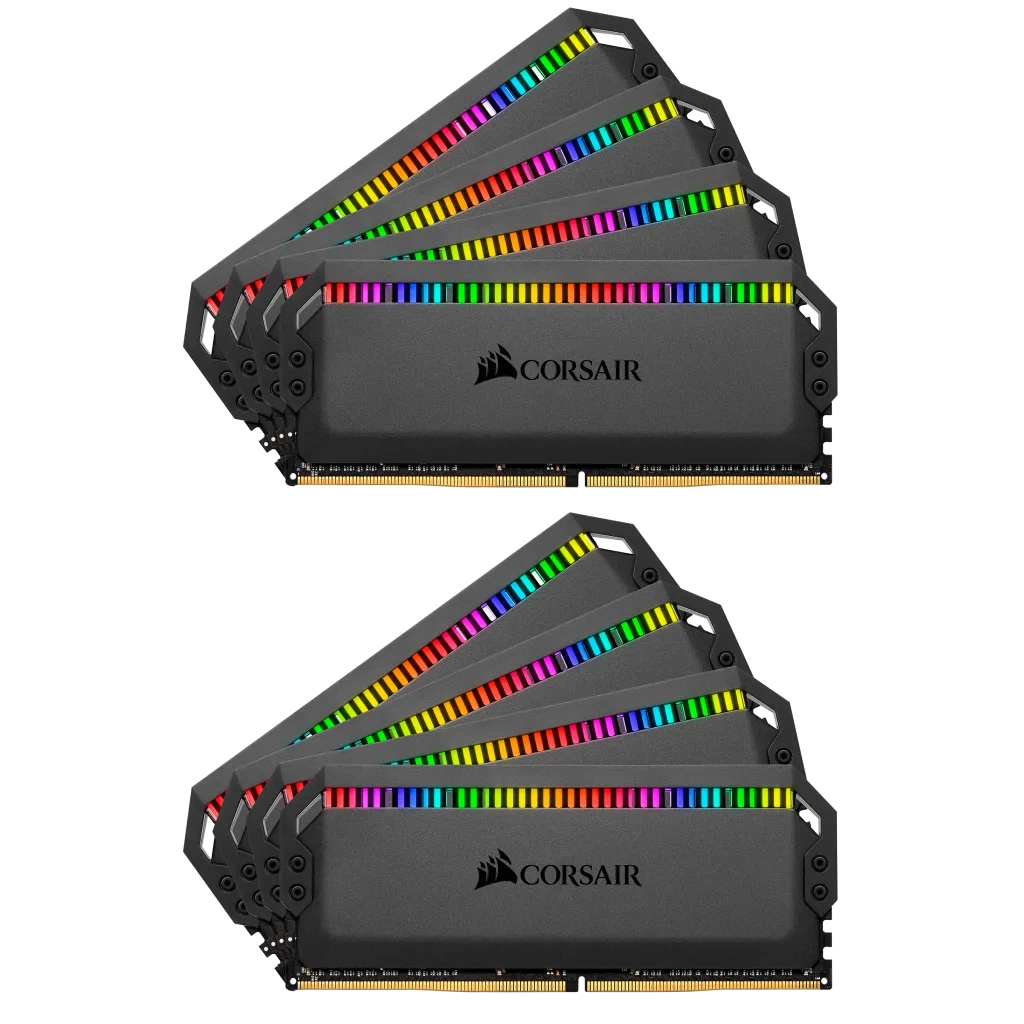 DOMINATOR® PLATINUM RGB 128GB (8 x 16GB) DDR4 DRAM 3000MHz C15