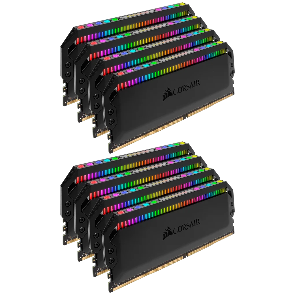 DOMINATOR® PLATINUM RGB 128GB (8 x 16GB) DDR4 DRAM 3200MHz C16