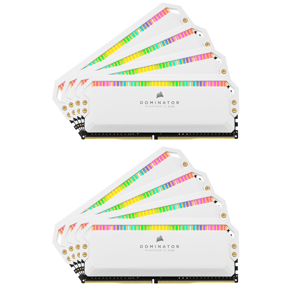 DOMINATOR® PLATINUM RGB 128GB (8 x 16GB) DDR4 DRAM 3200MHz