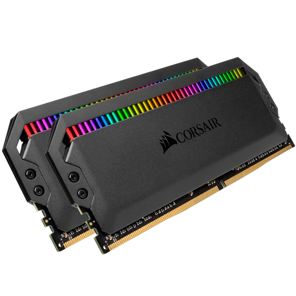 DOMINATOR® PLATINUM RGB 16GB (2 x 8GB) DDR4 DRAM 3200MHz C16 Memory Kit