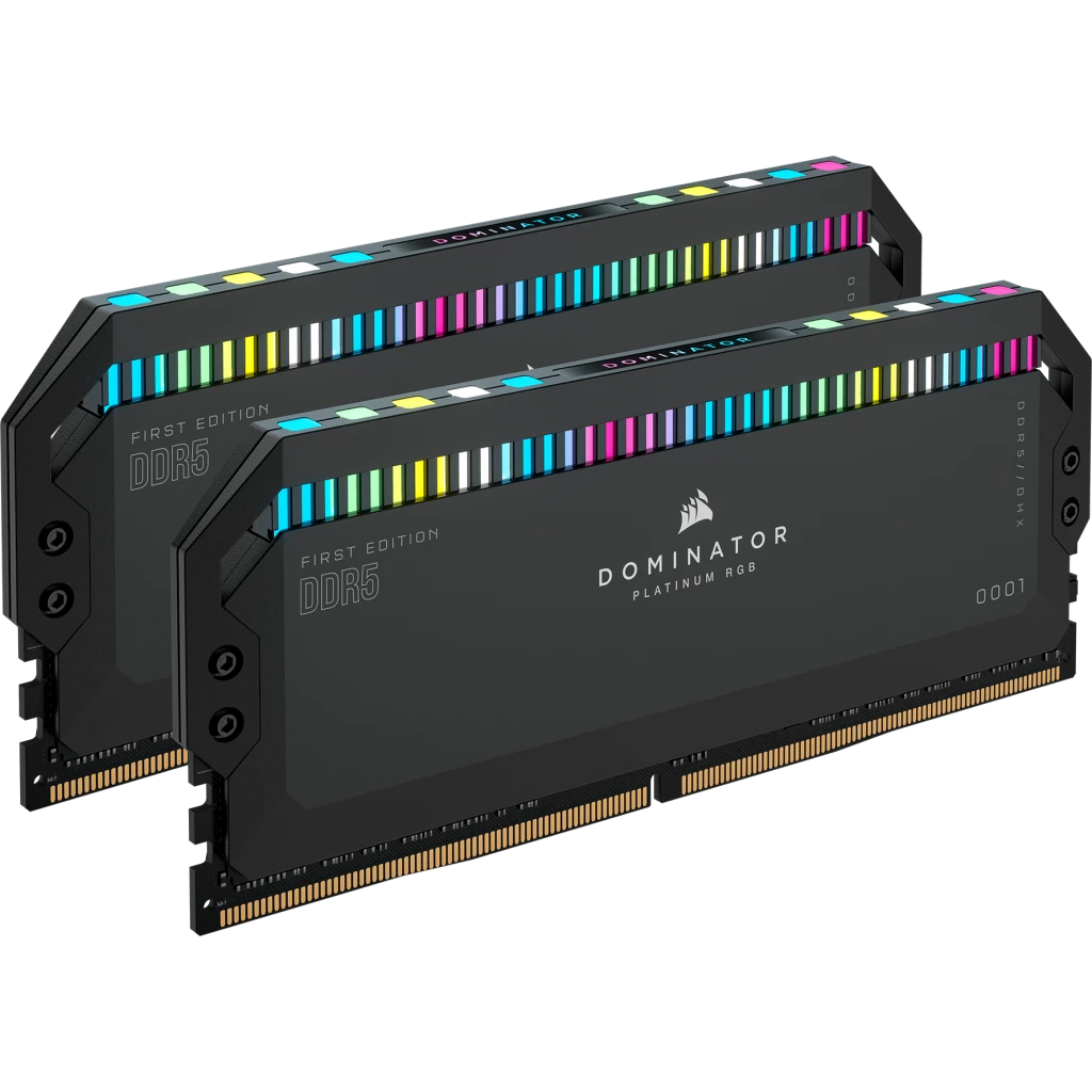 DOMINATOR® PLATINUM RGB First Edition 32GB (2x16GB) DDR5 DRAM 5200MT/s CL36 Memory Kit —