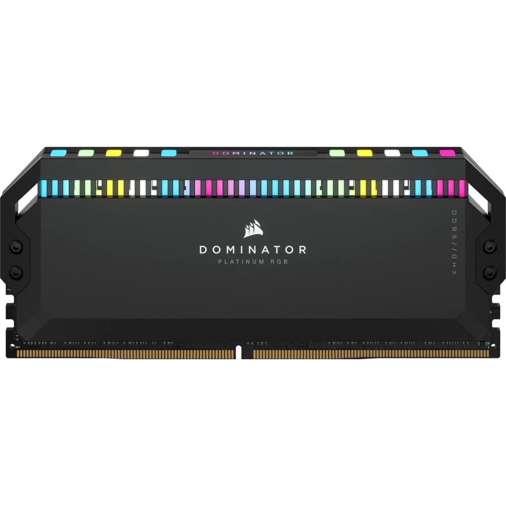 DOMINATOR® PLATINUM RGB 32GB (2x16GB) DDR5 DRAM 6200MHz C32 Memory