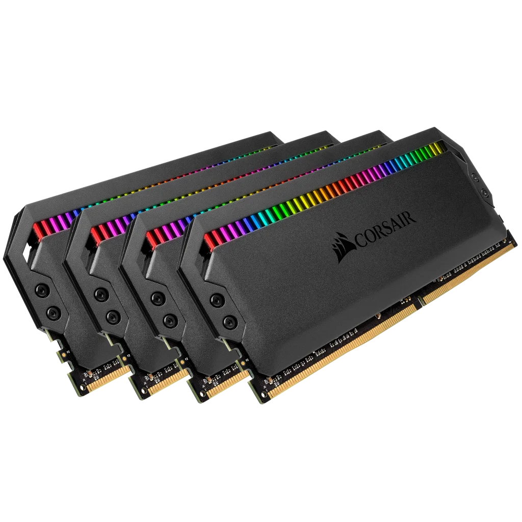 DOMINATOR® PLATINUM RGB 64GB (4 x 16GB) DDR4 DRAM 3000MHz C15