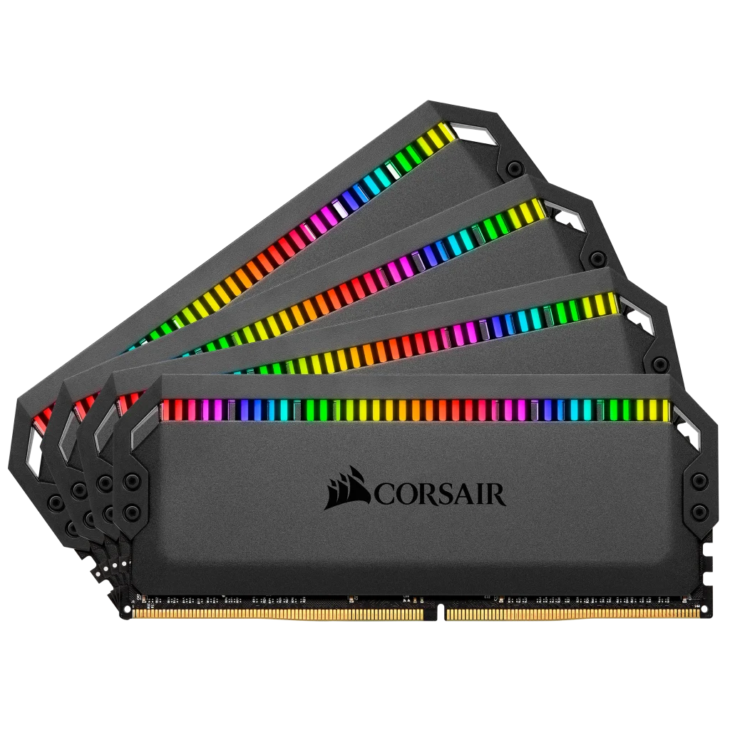 DOMINATOR® PLATINUM RGB 64GB (4 x 16GB) DDR4 DRAM 3200MHz C16 Memory Kit DOMINATOR® PLATINUM RGB 64GB (4 x 16GB) DDR4 DRAM 3200MHz C16 Memory Kit