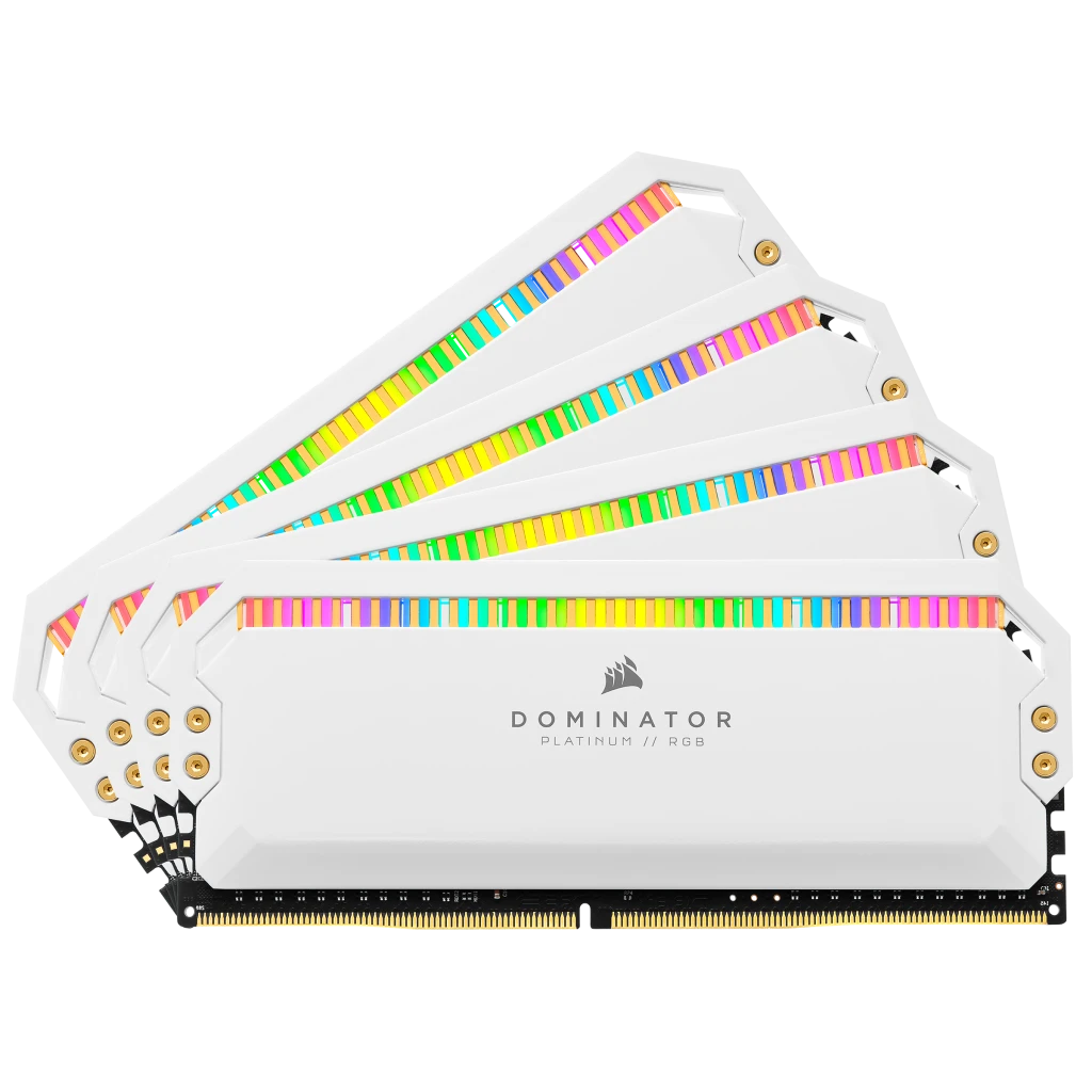 DOMINATOR® PLATINUM RGB 64GB (4 x 16GB) DDR4 DRAM 3200MHz C16 ...