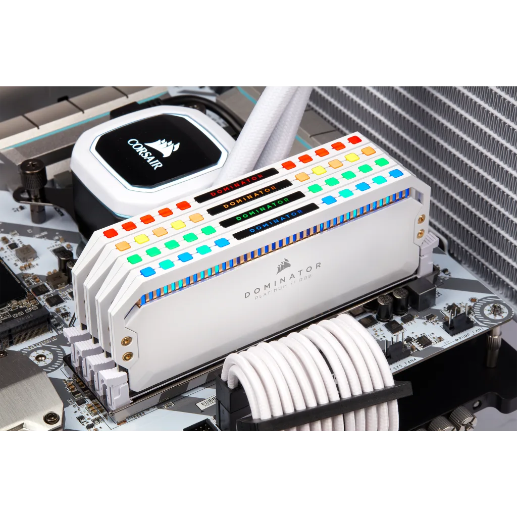 DOMINATOR® PLATINUM RGB 64GB (4 x 16GB) DDR4 DRAM 3200MHz C16