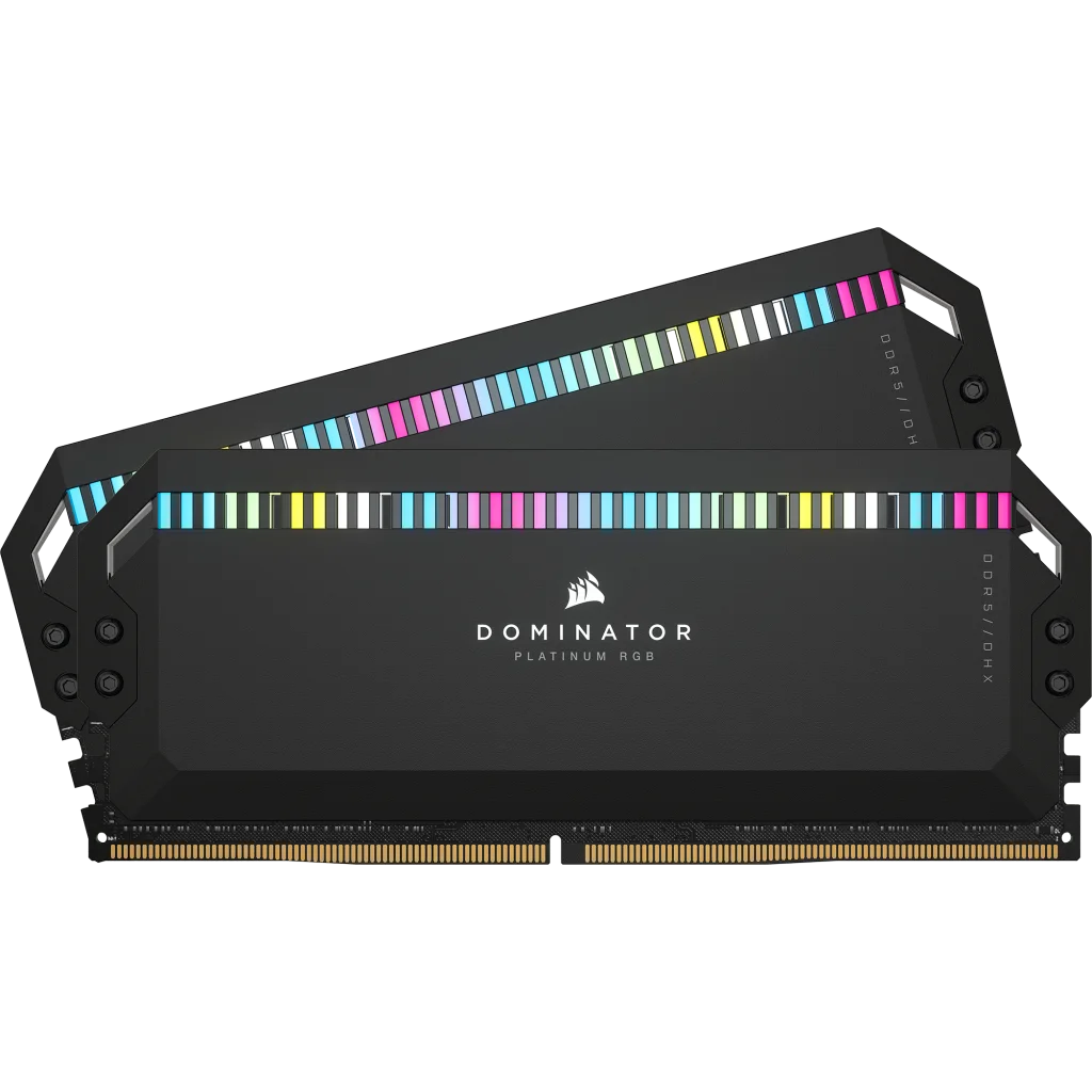 DOMINATOR® PLATINUM RGB 64GB (2x32GB) DDR5 DRAM 5600MHz C40 Memory 