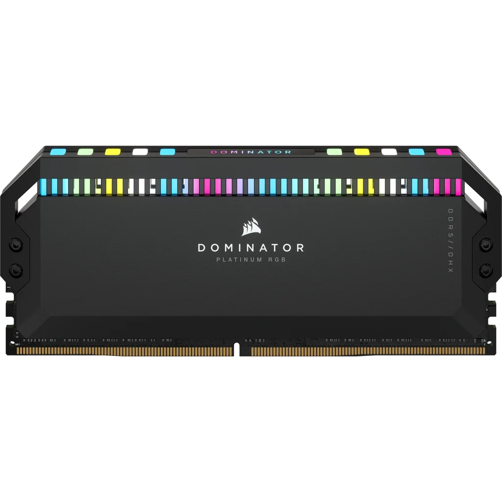 DOMINATOR® PLATINUM RGB 64GB (2x32GB) DDR5 DRAM 5600MHz C40 Memory
