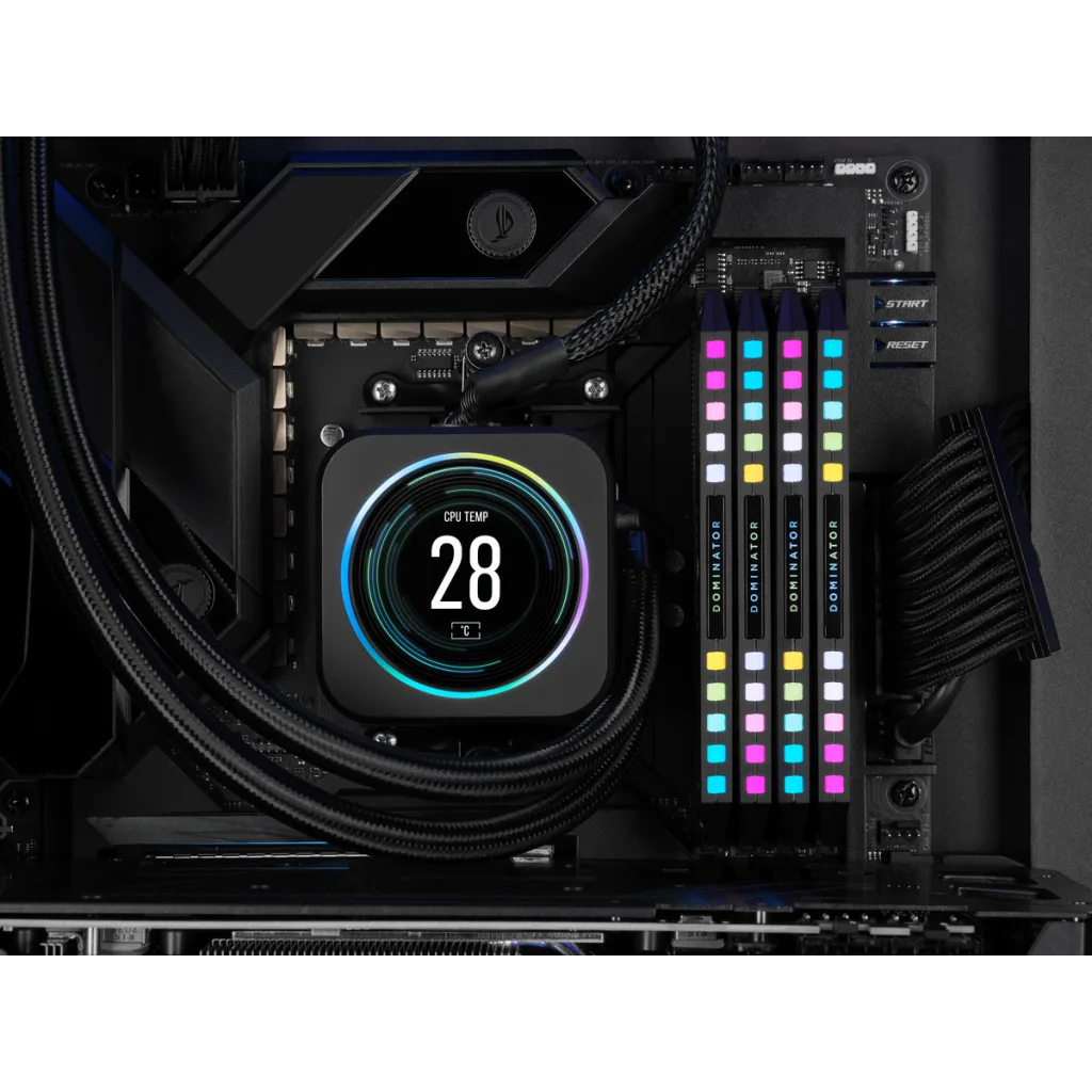 AMD 用 DOMINATOR PLATINUM RGB 64GB (4x16GB) DDR5 DRAM 5600MT/s C36 メモリキット
