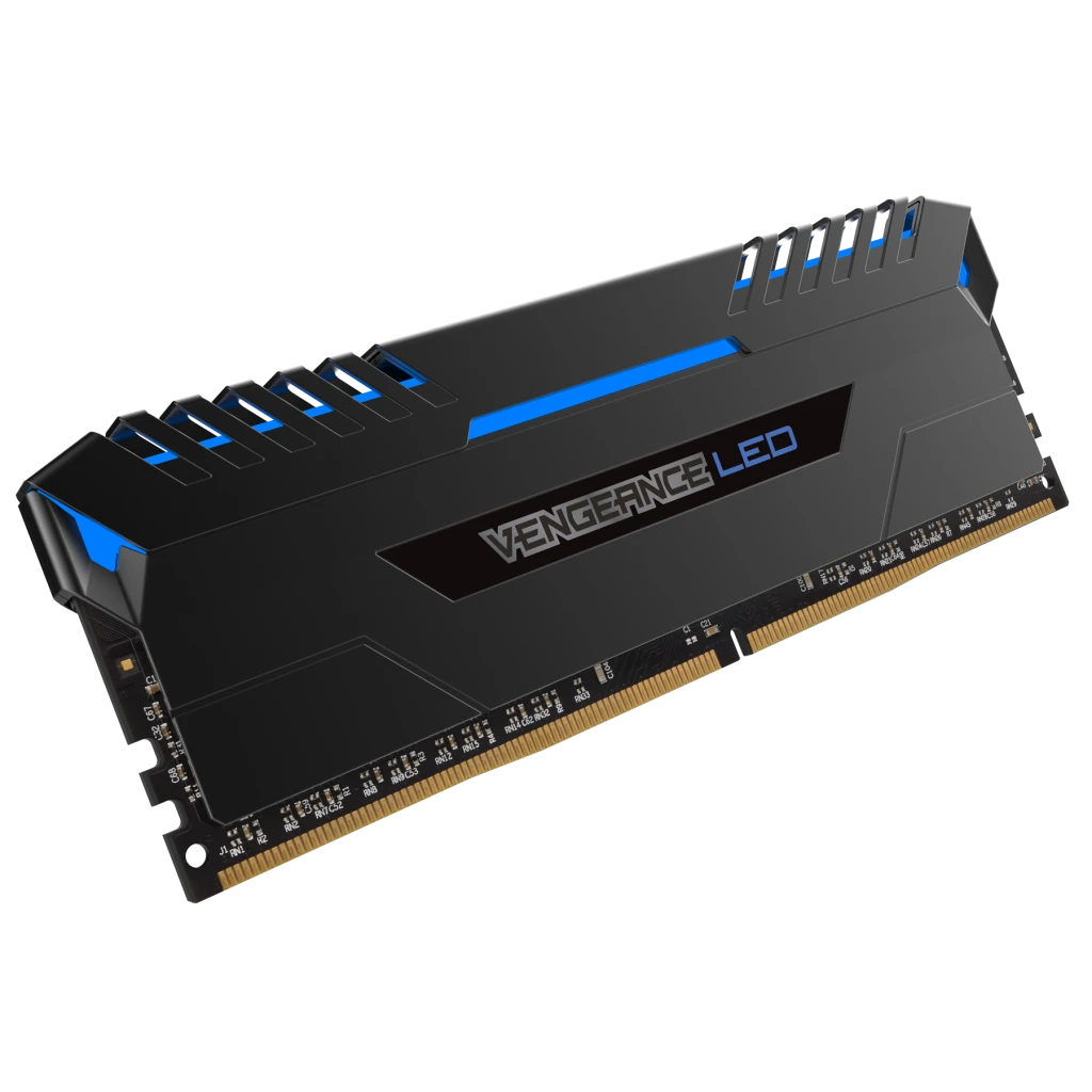 コルセア　 VENGEANCE LED DDR4 64G (16Gx4) VENGEANCE® LED 64GB (4 x 16GB) DDR4 DRAM 3200MHz C16 Memory Kit