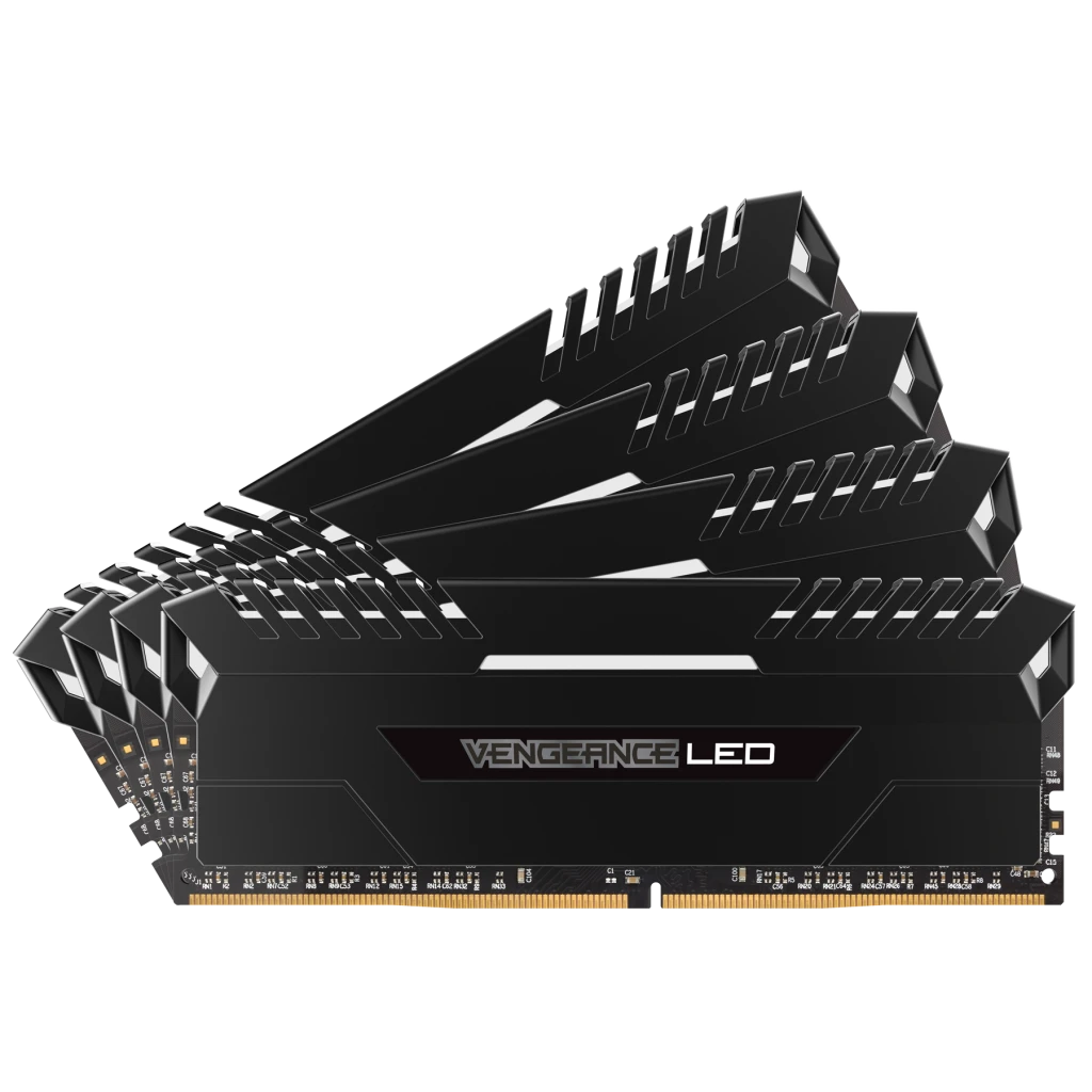 VENGEANCE® LED 64GB (4 x 16GB) DDR4 DRAM 3000MHz C16 Memory Kit