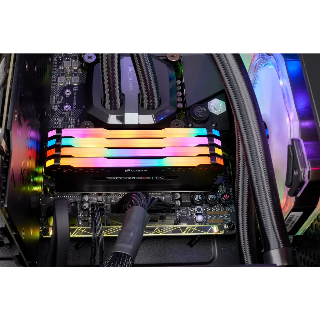 VENGEANCE® RGB PRO 32GB (4 x 8GB) DDR4 DRAM 3000MHz C15 Memory Kit