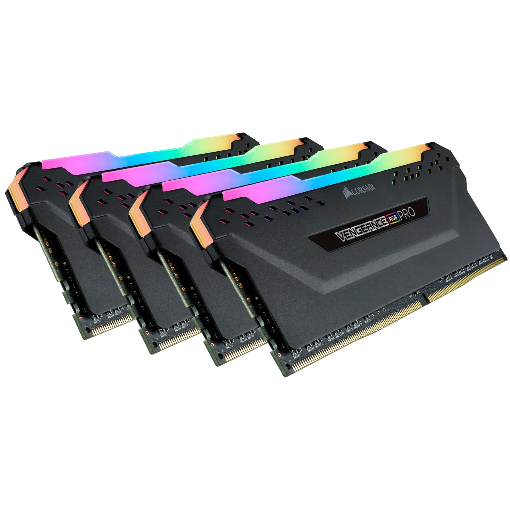 VENGEANCE® RGB PRO 32GB (4 x 8GB) DDR4 DRAM 3466MHz C16 Memory Kit