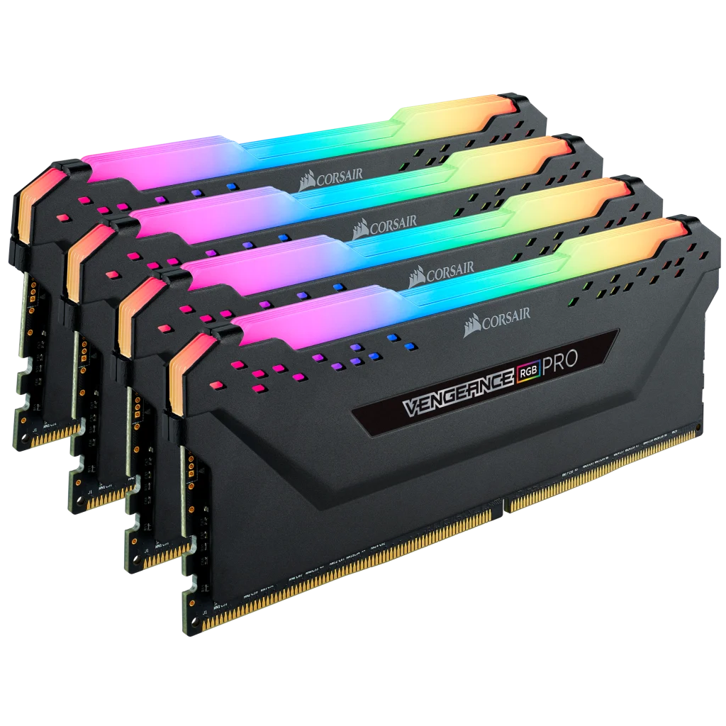 VENGEANCE® RGB PRO 32GB (4 x 8GB) DDR4 DRAM 3600MHz C18 Memory Kit 