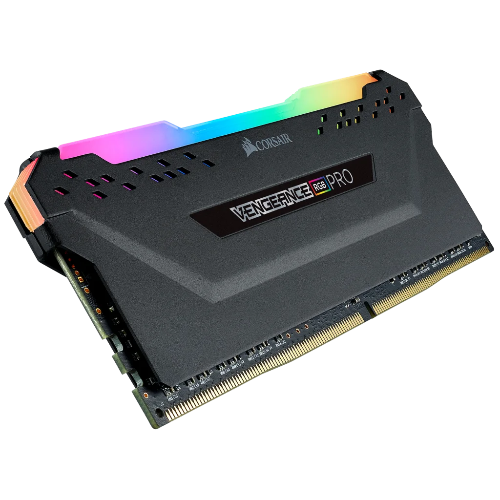 VENGEANCE® RGB PRO 32GB (4 x 8GB) DDR4 DRAM 3200MHz C16 AMD Ryzen