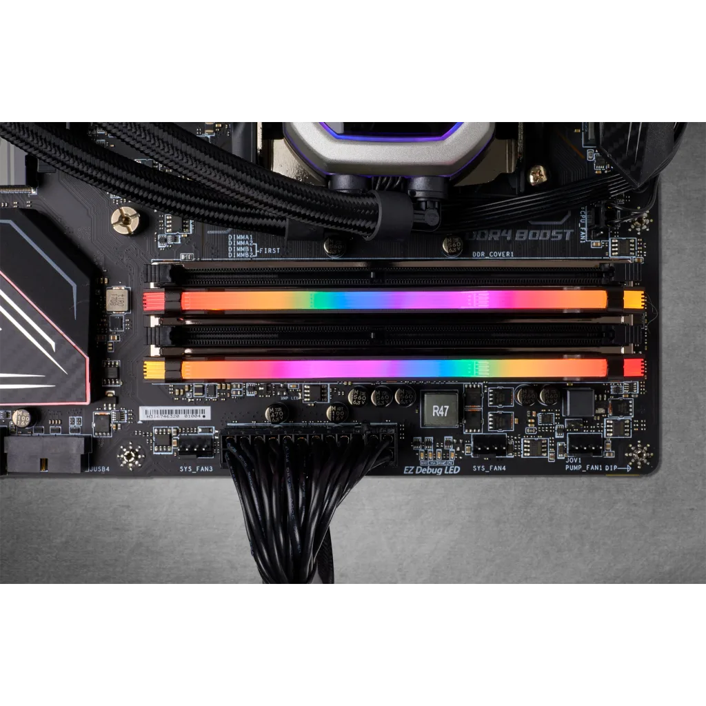 VENGEANCE® RGB PRO 64GB (2 x 32GB) DDR4 DRAM 3000MHz C16 Memory