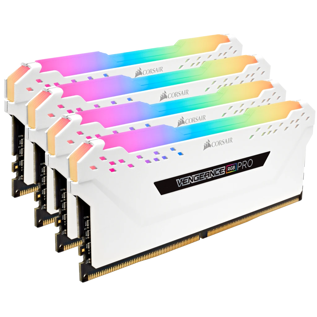 VENGEANCE® RGB PRO 64GB (4 x 16GB) DDR4 DRAM 2666MHz C16 Memory