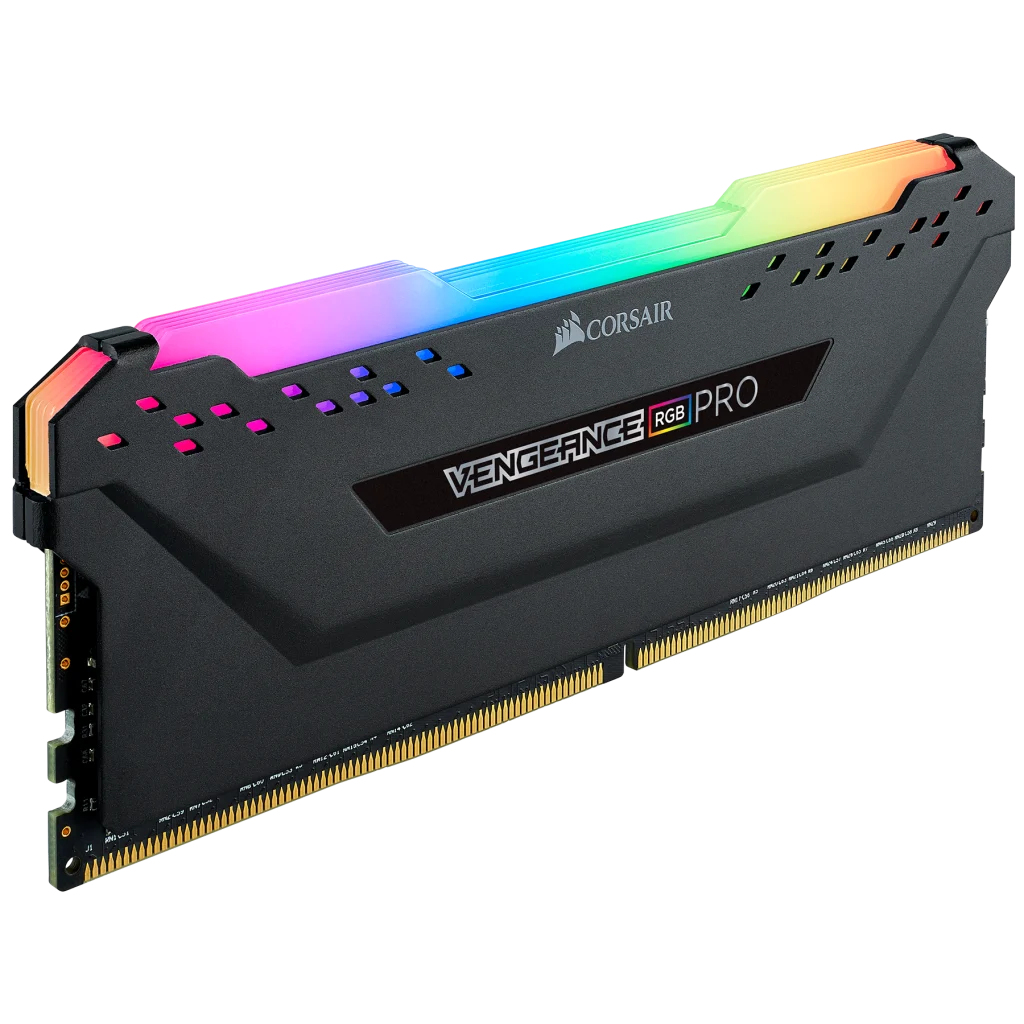 VENGEANCE® RGB PRO 64GB (4 x 16GB) DDR4 DRAM 3000MHz C16 Memory