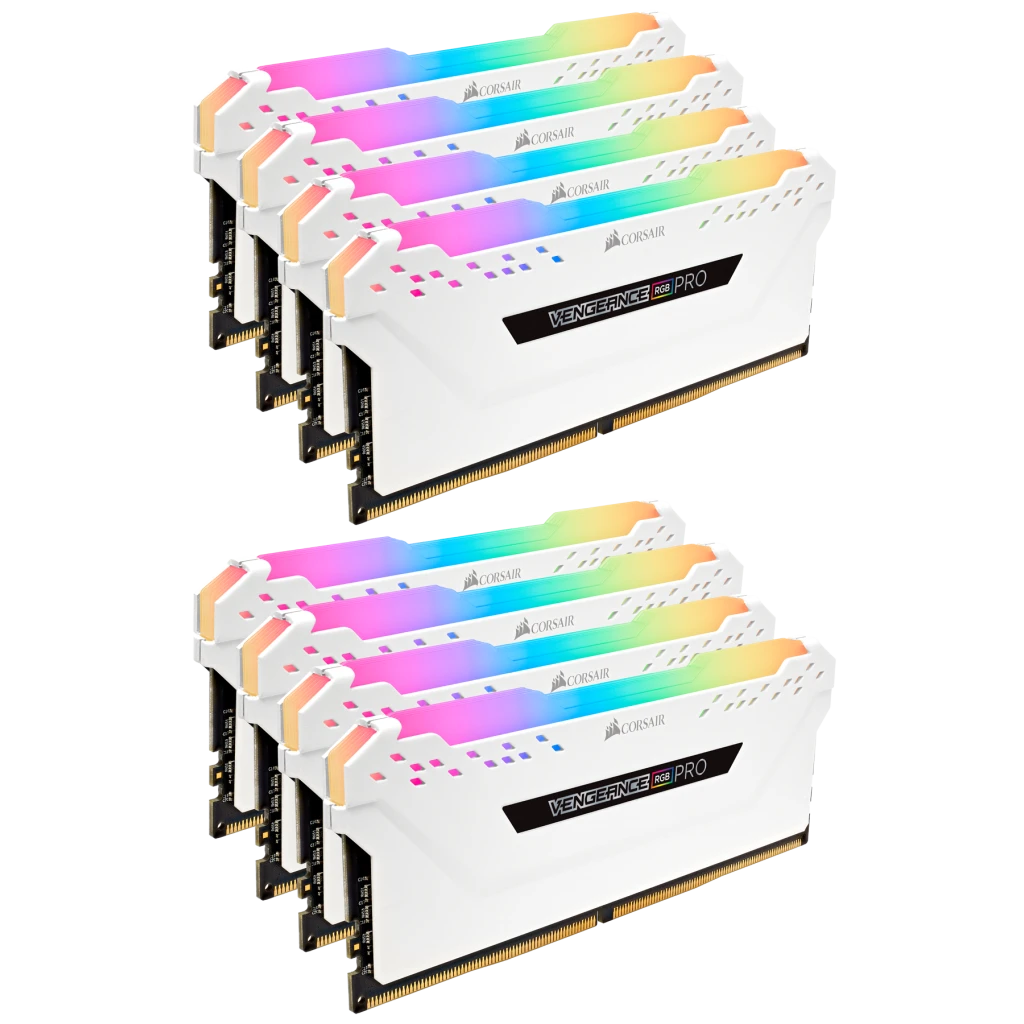 VENGEANCE® RGB PRO 64GB (8 x 8GB) DDR4 DRAM 3200MHz C18 Memory Kit