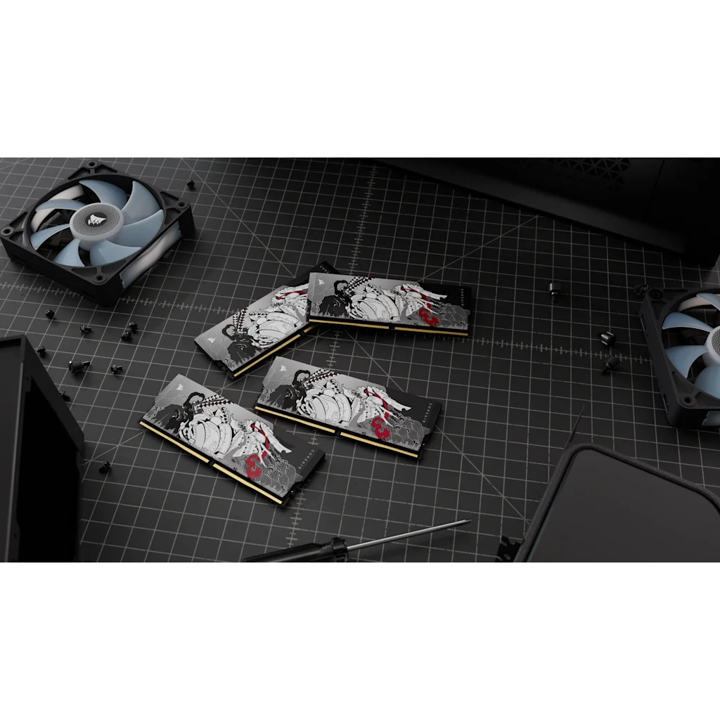 Corsair SHUGO 32GB (2x16GB & 2x LEKs) DDR5 DRAM Up To 6000MT/s CL28 Memory Kit - ONYX BLADE thumbnail 6
