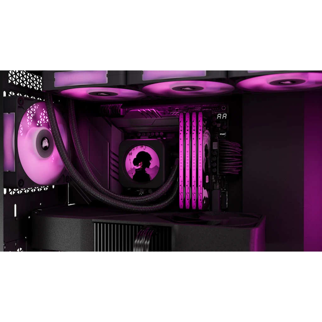 Corsair SHUGO 32GB (2x16GB & 2x LEKs) DDR5 DRAM Up To 6000MT/s CL28 Memory Kit - SAKURA NOA thumbnail 5