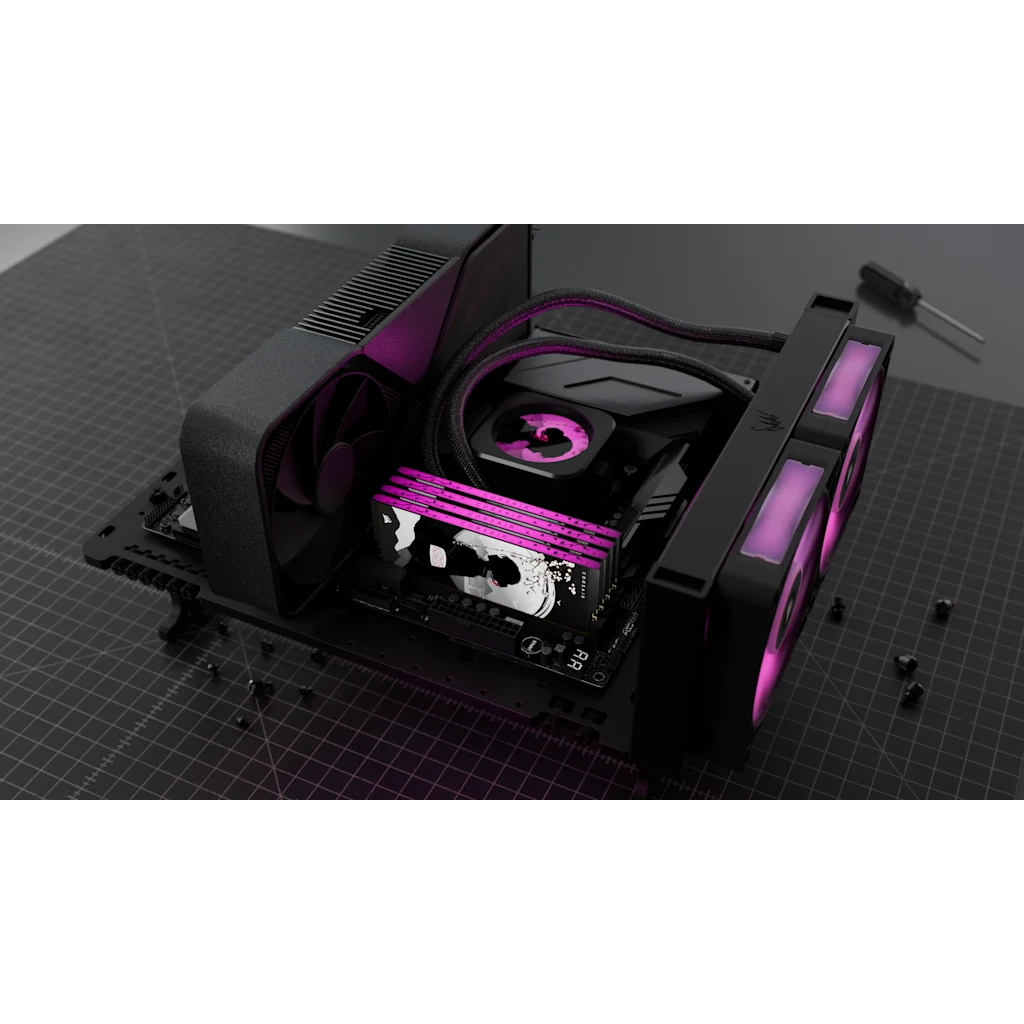 Corsair SHUGO 32GB (2x16GB & 2x LEKs) DDR5 DRAM Up To 6000MT/s CL28 Memory Kit - SAKURA NOA thumbnail 7