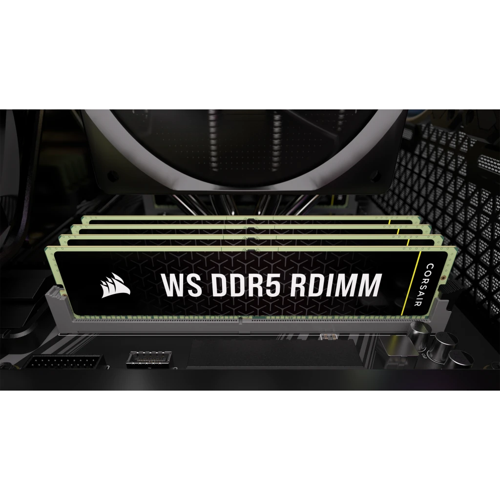 WS DDR5 ECC RDIMM 64GB (4 x 16GB) DDR5 DRAM 6400MT/s CL32 WS DDR5 ECC RDIMM 64GB (4 x 16GB) DDR5 DRAM 6400MT/s CL32