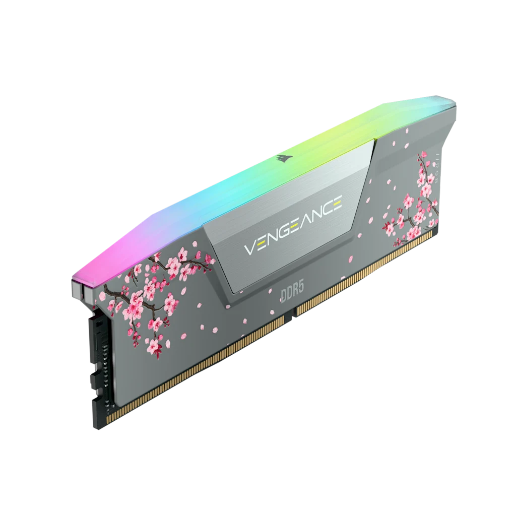 VENGEANCE® RGB 32GB (2x16GB) DDR5 DRAM Up To 6000MT/s CL36 AMD EXPO & Intel XMP Memory
