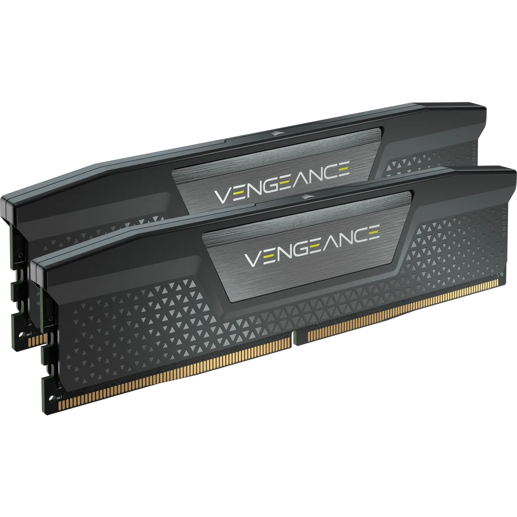 VENGEANCE® 32GB (2x16GB) DDR5 DRAM 7800MT/S CL36 Memory Kit — Black VENGEANCE® 32GB (2x16GB) DDR5 DRAM 7800MT/S CL36 Memory Kit — Black