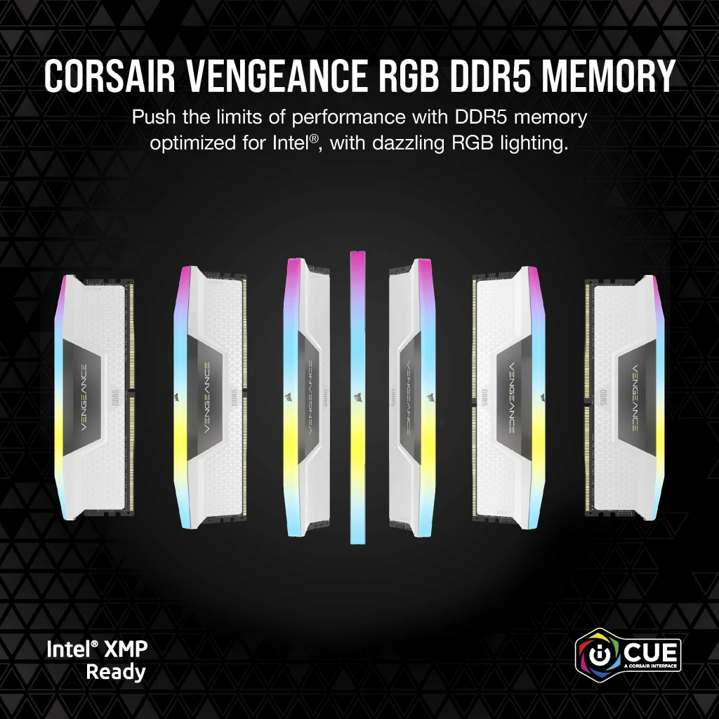 Light the Way on DDR5 Performance – Introducing CORSAIR® VENGEANCE RGB DDR5  Memory