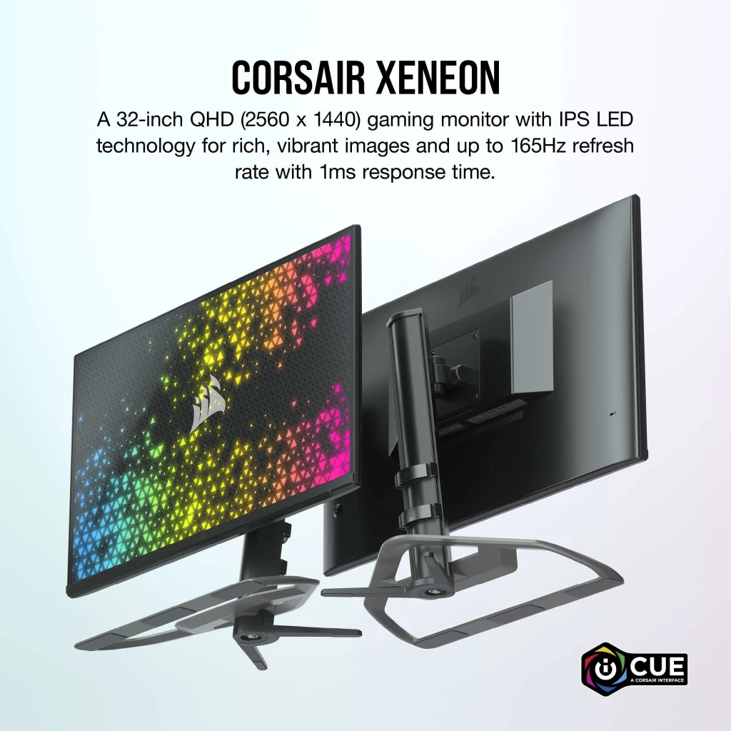 CORSAIR Monitor Gamer XENEON 32QHD165 32 Pulgadas IPS QHD (2560