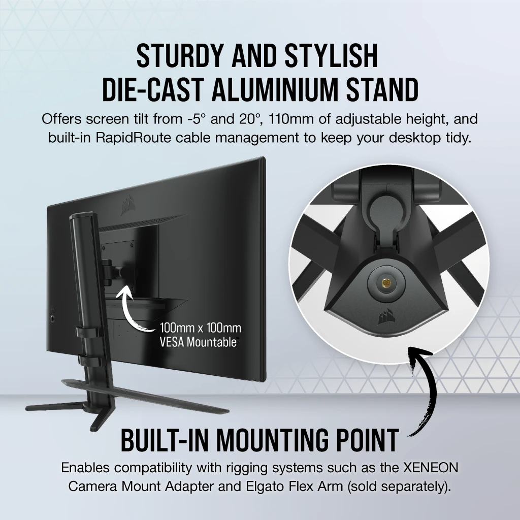 CORSAIR XENEON 32UHD144 32-Inch IPS UHD (3840 x2160), 144Hz