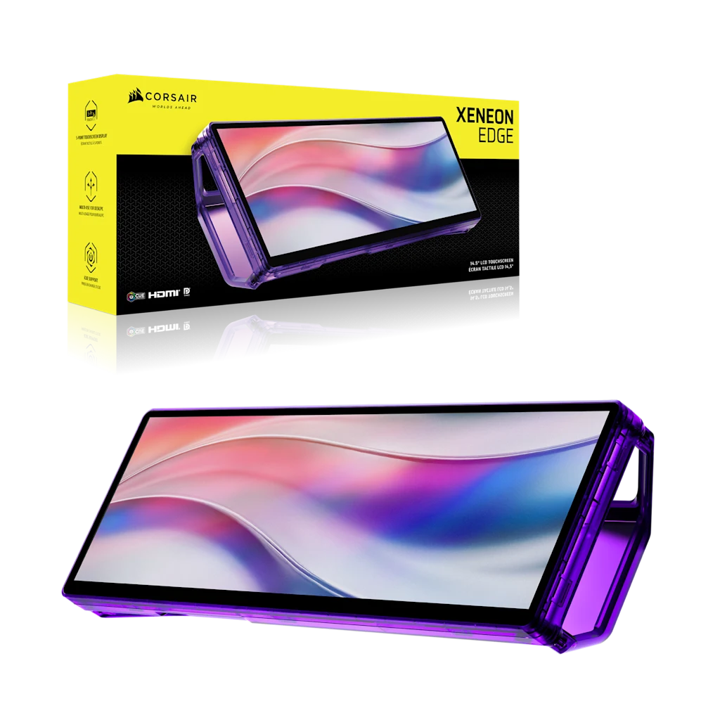 XENEON EDGE 14.5 インチ LCD タッチスクリーン - Atomic Purple