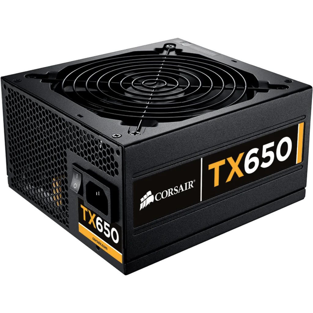 Enthusiast Series™ TX650 V2 — 80 PLUS® Bronze Certified 650 Watt High  Performance Power Supply