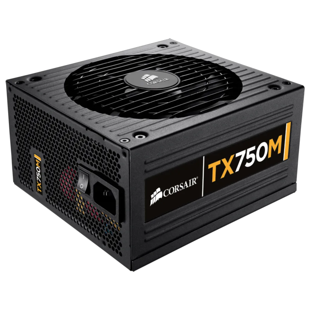 Enthusiast Series™ Modular TX750M — 80 PLUS® Bronze Certified 750 Watt High  Performance Modular Power Supply