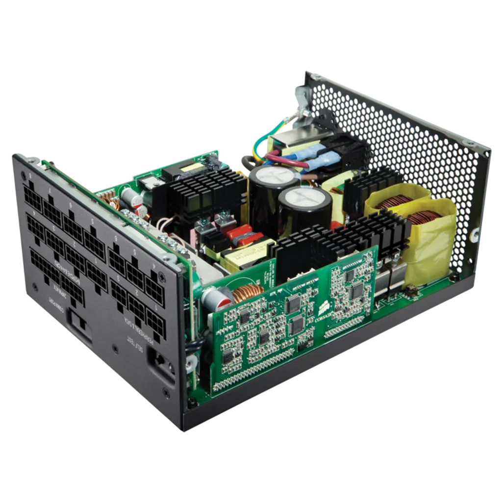 AX1200i Digital ATX Power Supply 1200 Watt 80 PLUS PLATINUM Certified Fully Modular PSU UK Plug