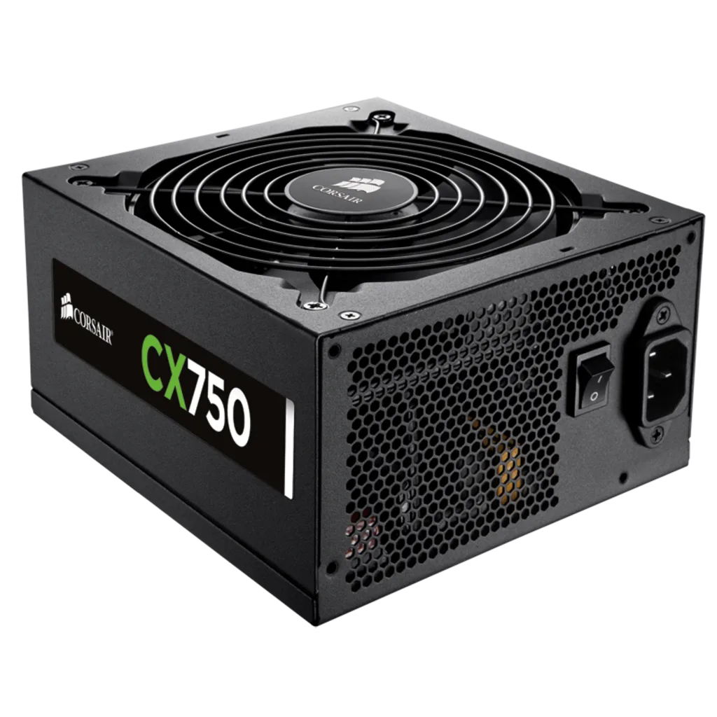 Corsair 電源　750 CX750 — 80 PLUS® Bronze Certified Power Supply (EU Plug)