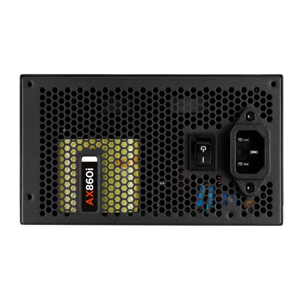 AX860i Digital ATX Power Supply 860 Watt 80 PLUS PLATINUM Certified Fully Modular PSU EU Plug