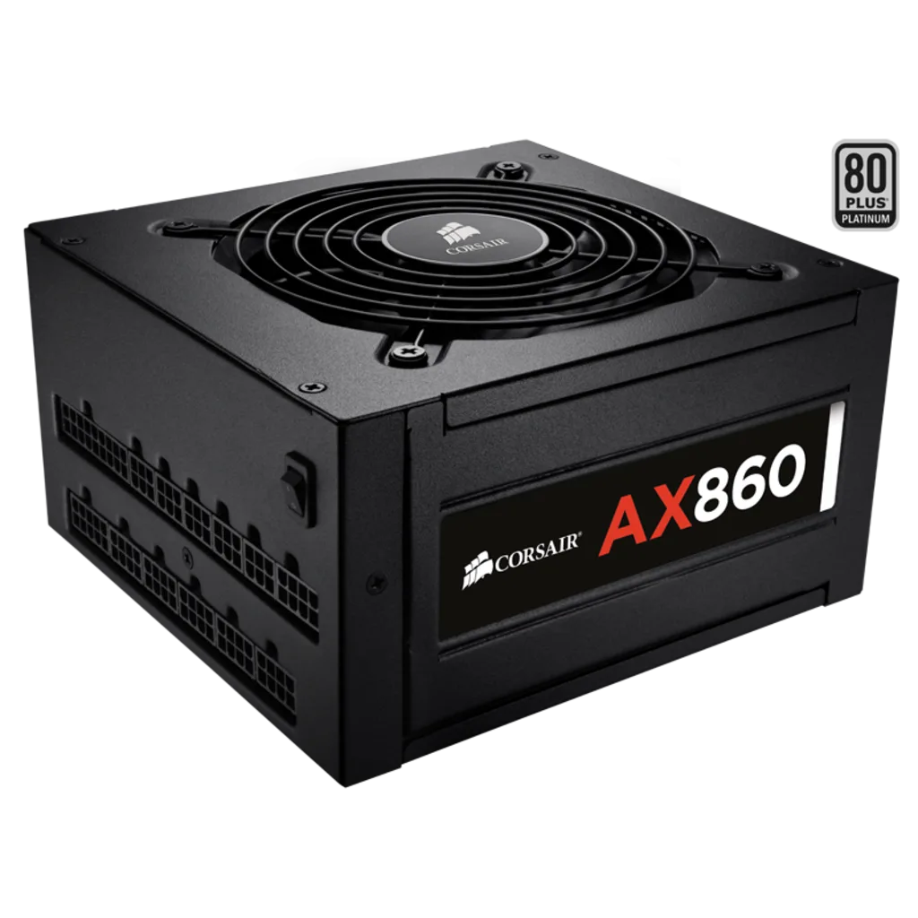 AX860 ATX Power Supply — 860 Watt 80 PLUS® PLATINUM