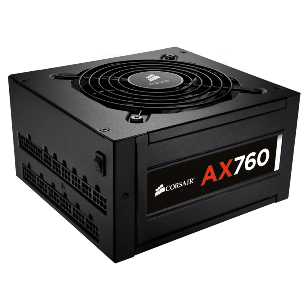 AX760 ATX Power Supply — 760 Watt 80 PLUS® PLATINUM Certified