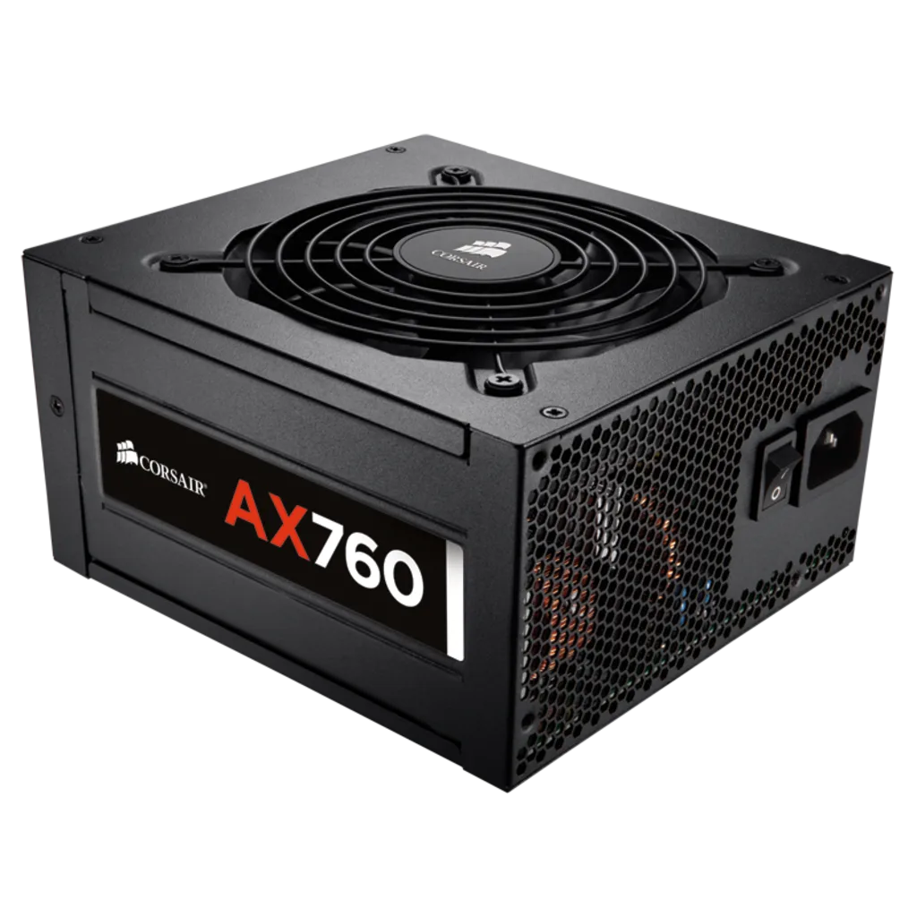 AX760 ATX Power Supply — 760 Watt 80 PLUS® PLATINUM