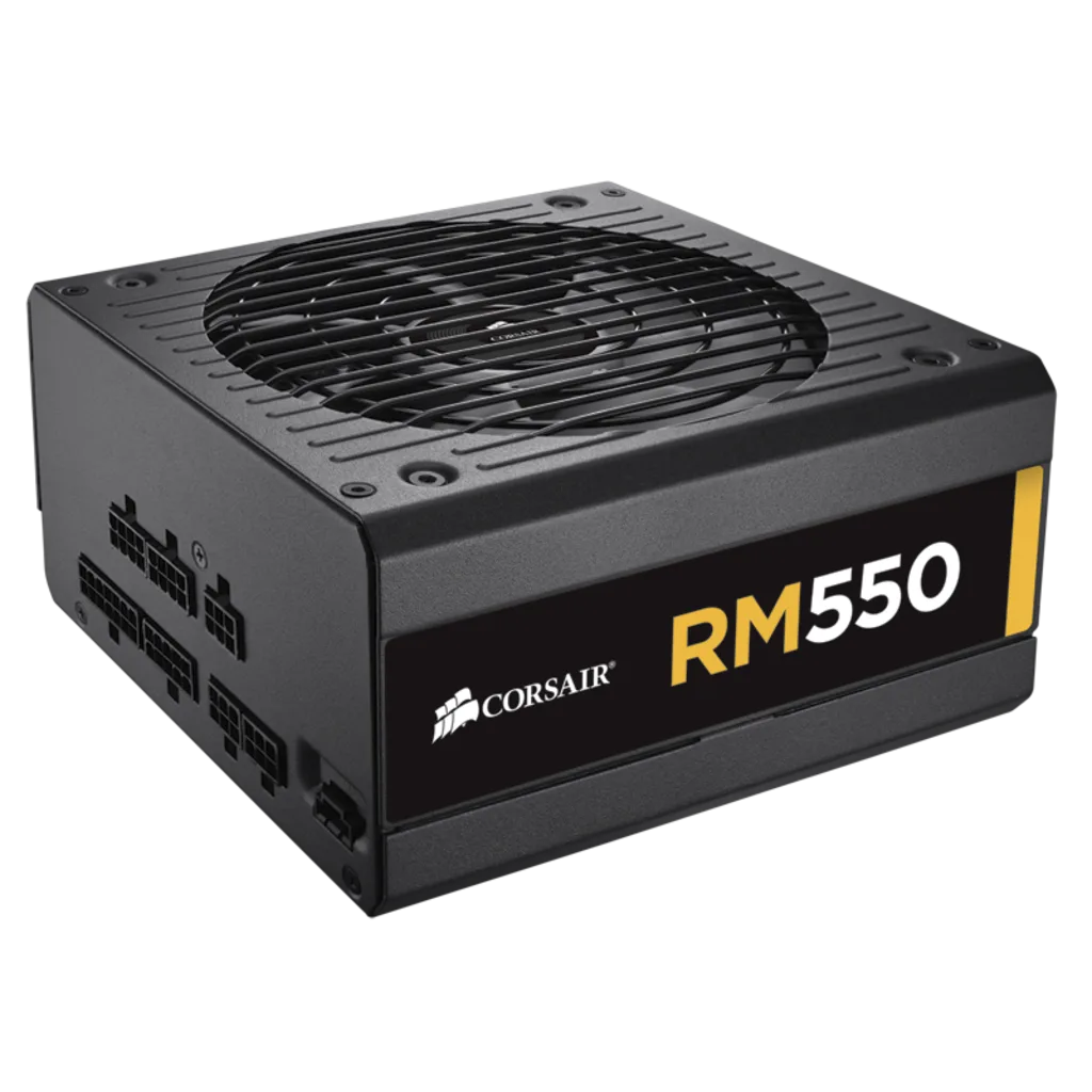 RM Series™ RM550 — 550 Watt 80 PLUS® Gold Certified Fully