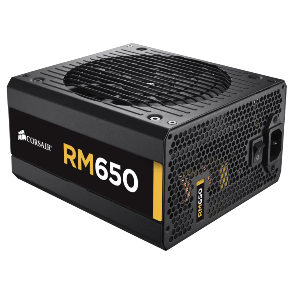 RM Series™ RM650 — 650 Watt 80 PLUS® Gold Certified Fully