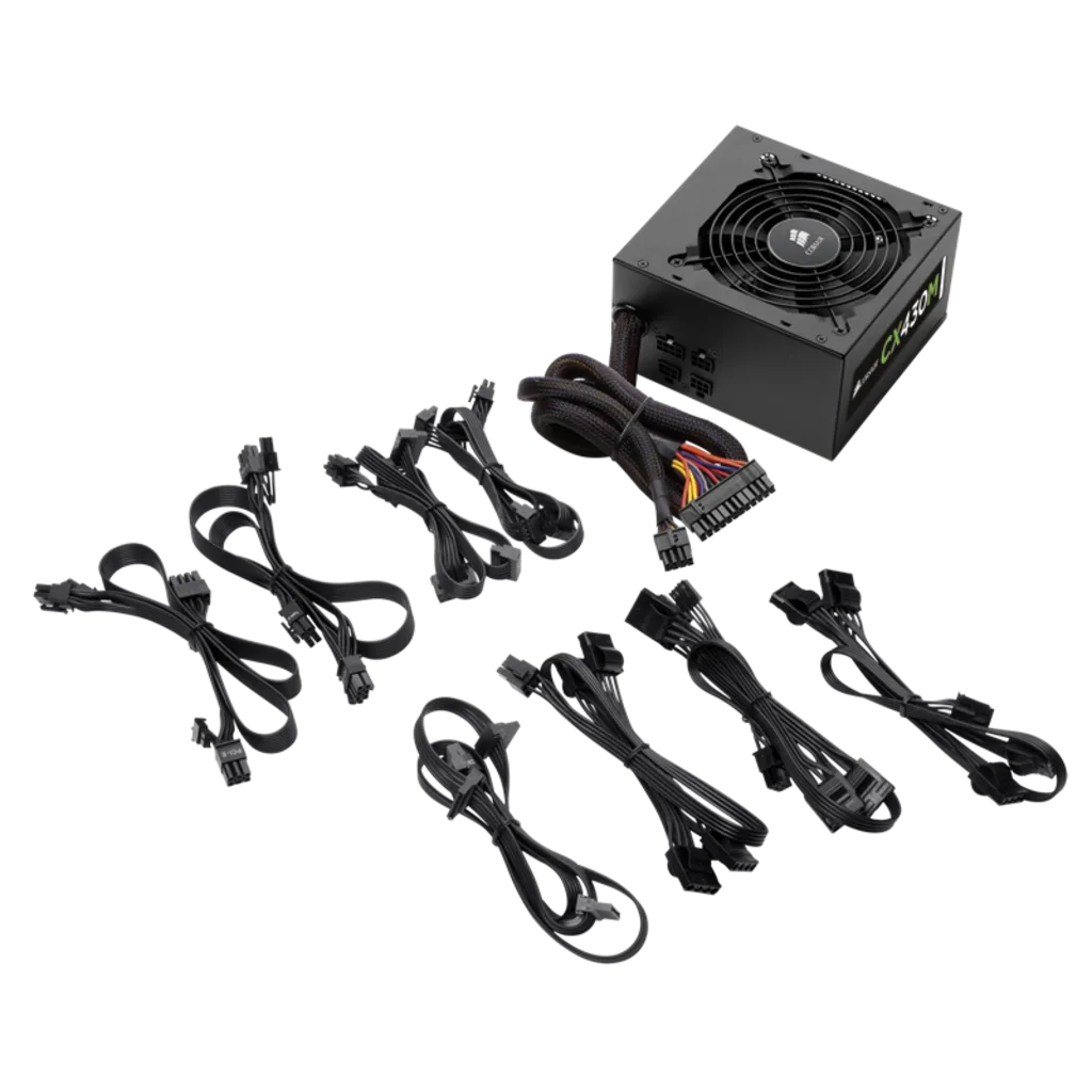 CX Series™ Modular CX430M ATX Power Supply — 430 Watt 80 PLUS