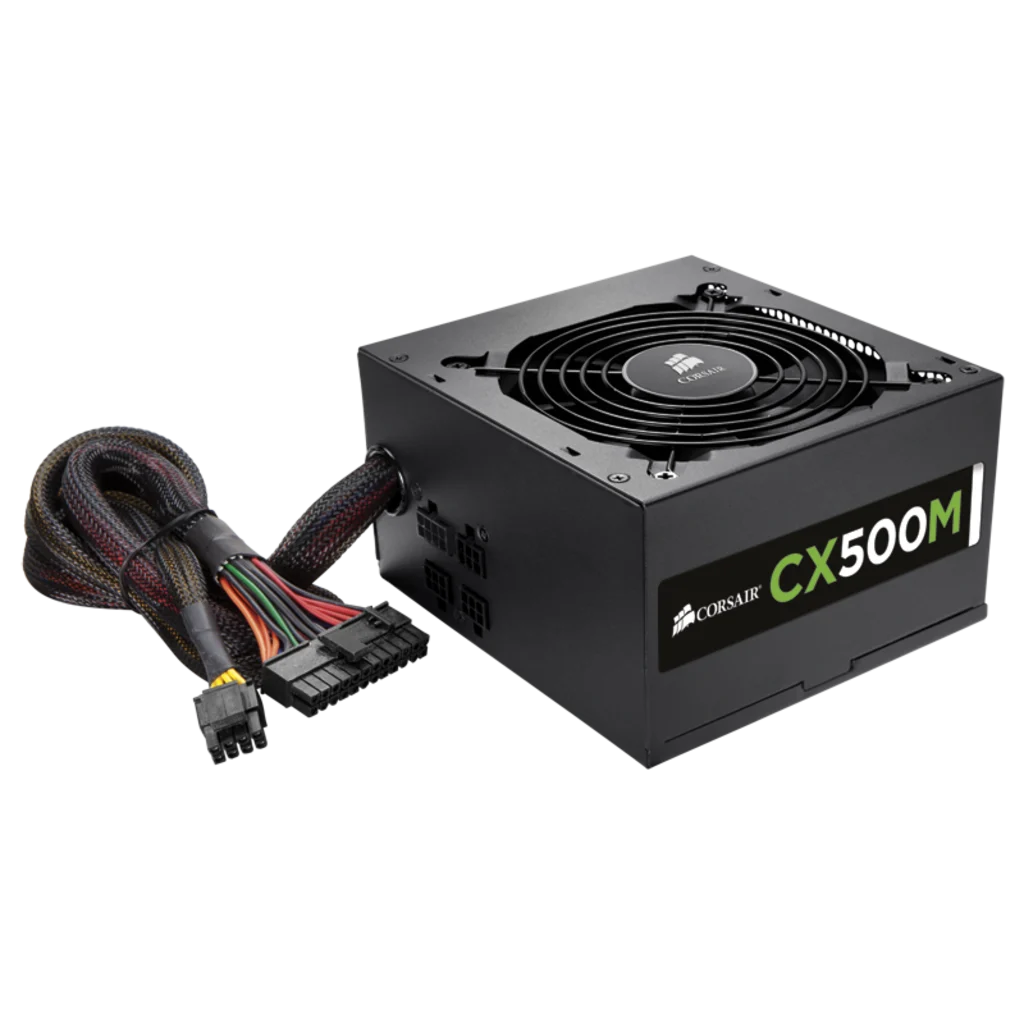 CX Series™ Modular CX500M ATX Power Supply — 500 Watt 80 PLUS