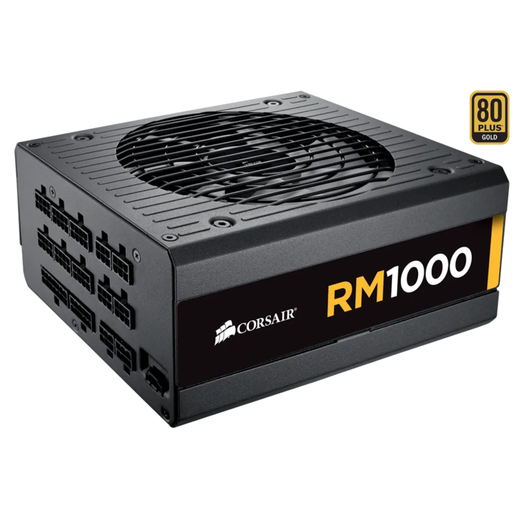 生まれのブランドで — RM1000 Series™ RM 1000 Fully Certified Gold PLUS® 80 Watt 電源ユニット
