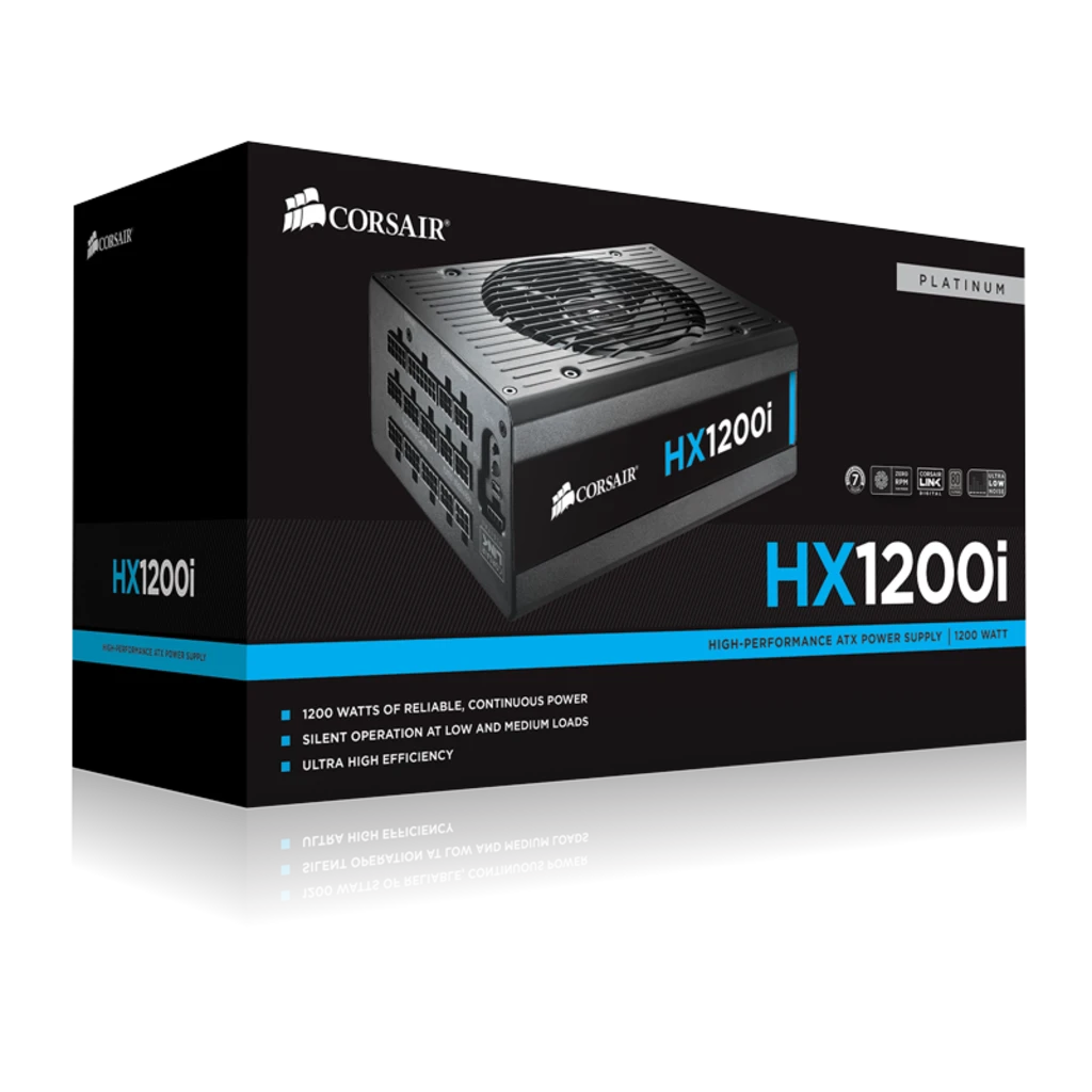HXi Series™ HX1200i High-Performance ATX Power Supply — 1200