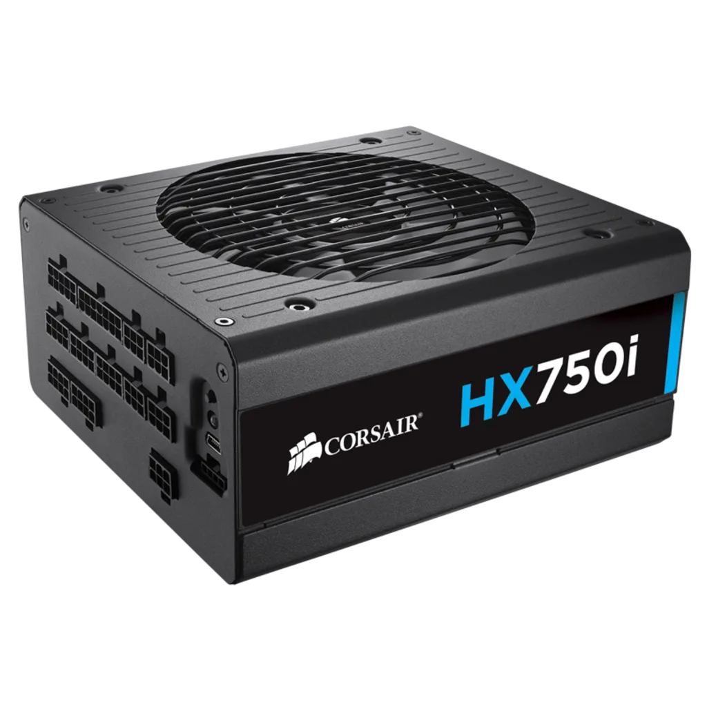 HXi Series™ HX750i High-Performance ATX Power Supply — 750 Watt 80 Plus®  PLATINUM Certified PSU (KR Plug)