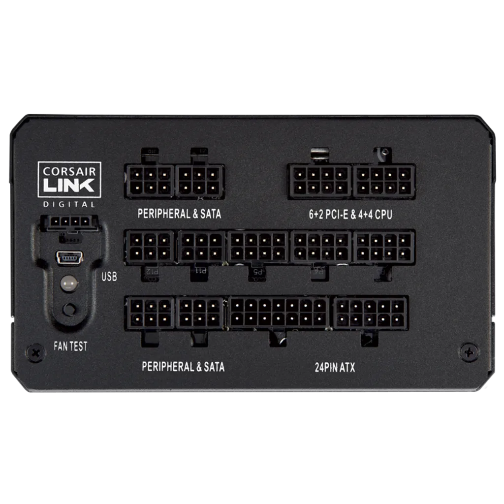 HXi Series™ HX850i High-Performance ATX Power Supply — 850 Watt 80 Plus®  PLATINUM Certified PSU (JP Plug)