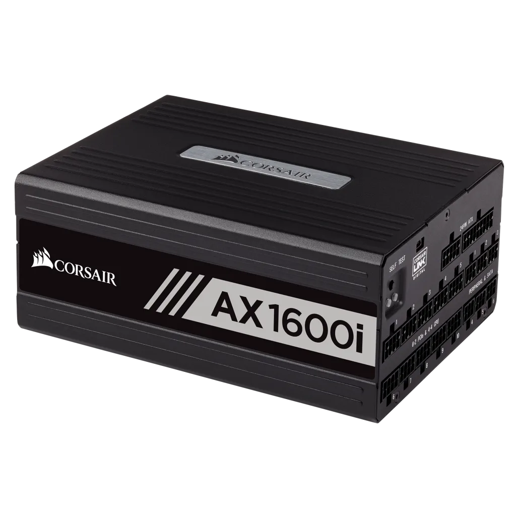 AX1600i Digital ATX Power Supply — 1600 Watt Fully-Modular PSU (EU)